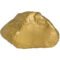 Custom Gold Nugget Stress Relievers