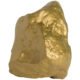 Custom Gold Nugget Stress Relievers