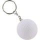 Imprinted Golf Ball Stress Ball Key Chains