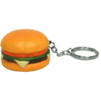 Logo Hamburger Stress Ball Key Chains