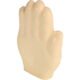 Advertising Hand Flat Stress Toys