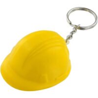 Customized Hard Hat Stress Ball Keychains