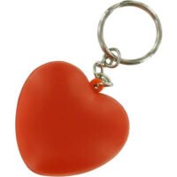 Promo Heart Key Ring Stress Relievers