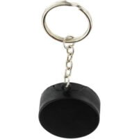 Promo Hockey Puck Key Chain Stress Balls