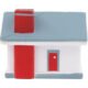 Advertising House Shaped Stress Relievers