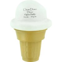 Logo Ice Cream Cone Stress Balls