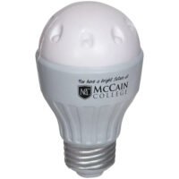 Logo LED Light Bulb Stress Balls