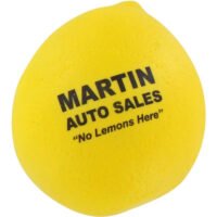 Custom Lemon Stress Balls