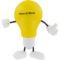 Giveaway Light Bulb Figure Stress Balls