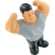 Advertising Muscle Man Stress Balls