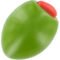 Custom Olive Stress Balls