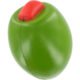 Custom Olive Stress Balls