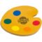 Imprinted Paint Palette Stress Balls