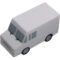 Imprinted Parcel Van Stress Balls