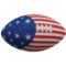 Imprinted Patriotic Football Stress Toys