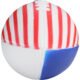 Imprinted Patriotic Football Stress Toys
