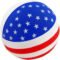 Printed Patriotic Round Ball Stress Toys