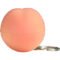 Imprinted Peach Keychain Stress Toys