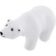 Imprinted Polar Bear Stress Balls
