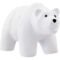 Printed Polar Bear Stress Toys