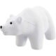 Printed Polar Bear Stress Toys