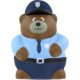 Marketing Police Bear Stress Balls