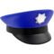 Imprinted Police Cap Stress Balls