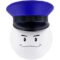 Logo Policeman Mad Cap Stress Balls