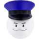 Logo Policeman Mad Cap Stress Balls