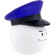 Logo Policeman Mad Cap Stress Balls