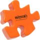 Imprinted Puzzle Piece Stress Balls 3" x 2.875" x 1"