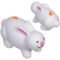 Imprinted Rabbit Stress Balls