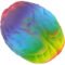 Printed Rainbow Brain Stress Balls