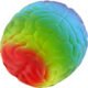 Printed Rainbow Brain Stress Balls