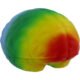 Custom Rainbow Brain Stress Relievers