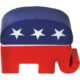 Promotional Republican Elephant Stress Balls