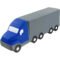 Imprinted Semi Truck Large Stress Toys