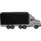 Promotional Semi Truck Stress Relievers Red/Black and White/Black
