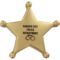 Promotional Sheriff's Badge Stress Balls