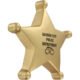 Promotional Sheriff's Badge Stress Balls