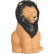 Imprinted Sitting Lion Stress Relievers