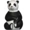 Printed Sitting Panda Stress Balls