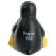 Customized Sitting Penguin Stress Balls