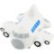 Imprinted Small Airplane Stress Toys