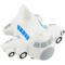 Imprinted Small Airplane Stress Toys