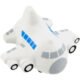 Imprinted Small Airplane Stress Toys