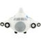 Imprinted Small Airplane Stress Toys