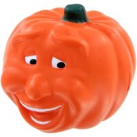 Logo Smiling Pumpkin Stress Balls