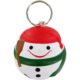 Custom Snowman Ball Keychain Stress Toys