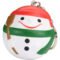 Custom Snowman Ball Keychain Stress Toys
